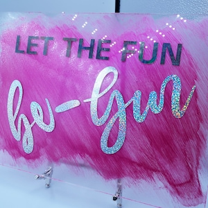 Acryl Hochzeitsdekor, Beschilderung, Hochzeitsschild, Gin Trinker, Bar Schild, individuelles Event Dekor, Party, personalisierte und maßgeschneiderte Acryl Schilder