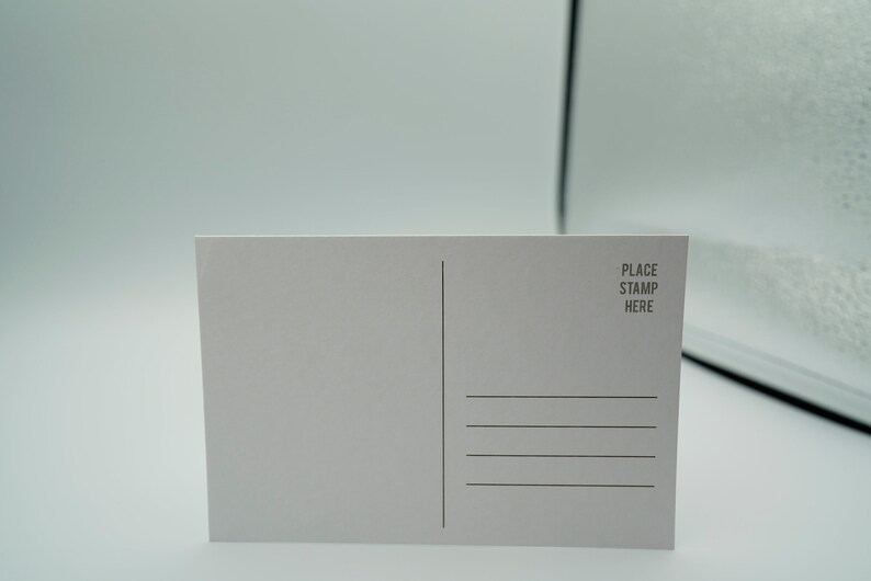 Best Wishes Feather Postcard A6 High Quality Print on smooth 350gsm Matt or 255gsm Gloss Card.