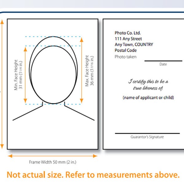 Canadian Passport Photos/Visa/ID Photo/Small Picture Photographs, Printing Pics 70mm x 50mm other sizes available.