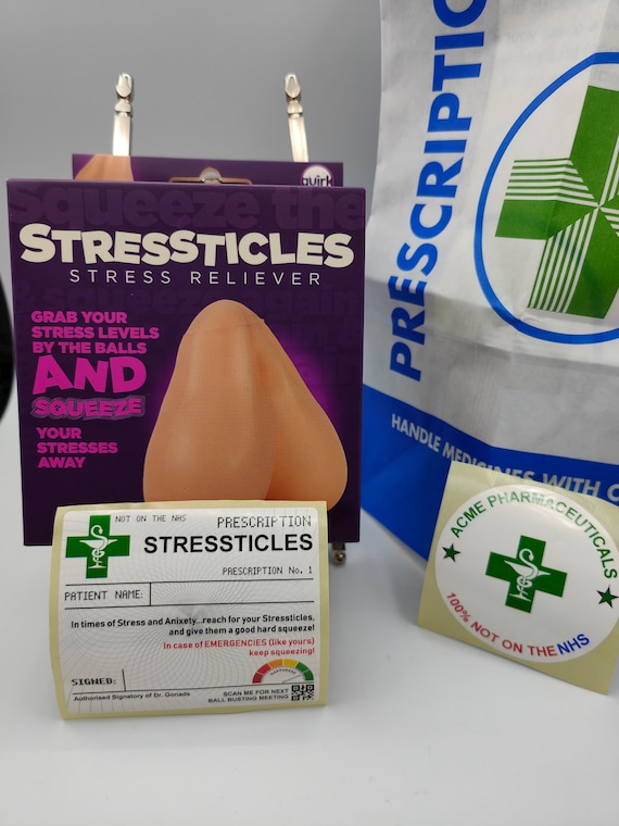 Stress Balls, Adult Novelty Gift, Hen Party, Secret Santa, Etc - Foto 5