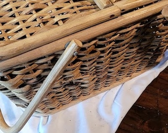 Picnic basket, Wicker basket,