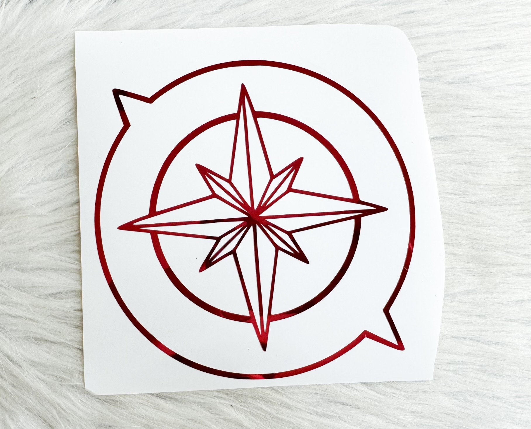 Stray Kids Lightstick Compass Vinyl Decal - Etsy