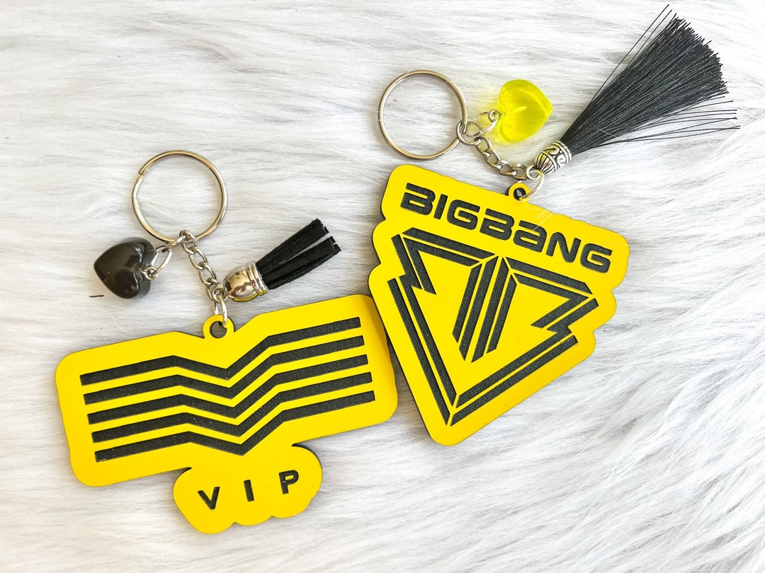 BIGBANG Keychain, VIP Keychain, BIGBANG Logo Keychain, Bigbang