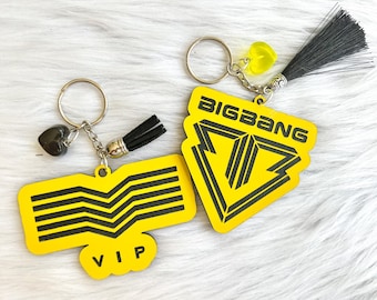 BIGBANG/VIP Logo Customizable Acrylic Keychain ( Choose Your