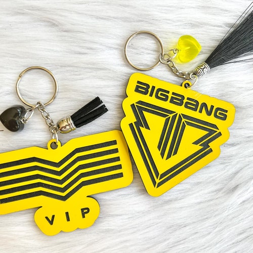 BIGBANG Keychain, VIP Keychain, BIGBANG Logo Keychain, Bigbang