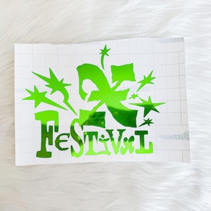 Monsta X Official Monbebe Fanclub X Festival Vinyl Decal