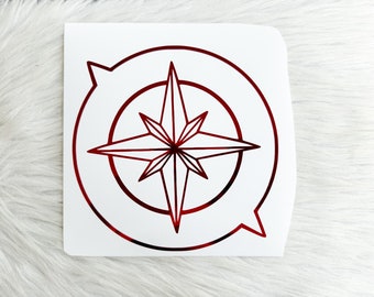 Stray Kids Lightstick Compass Vinyl Decal