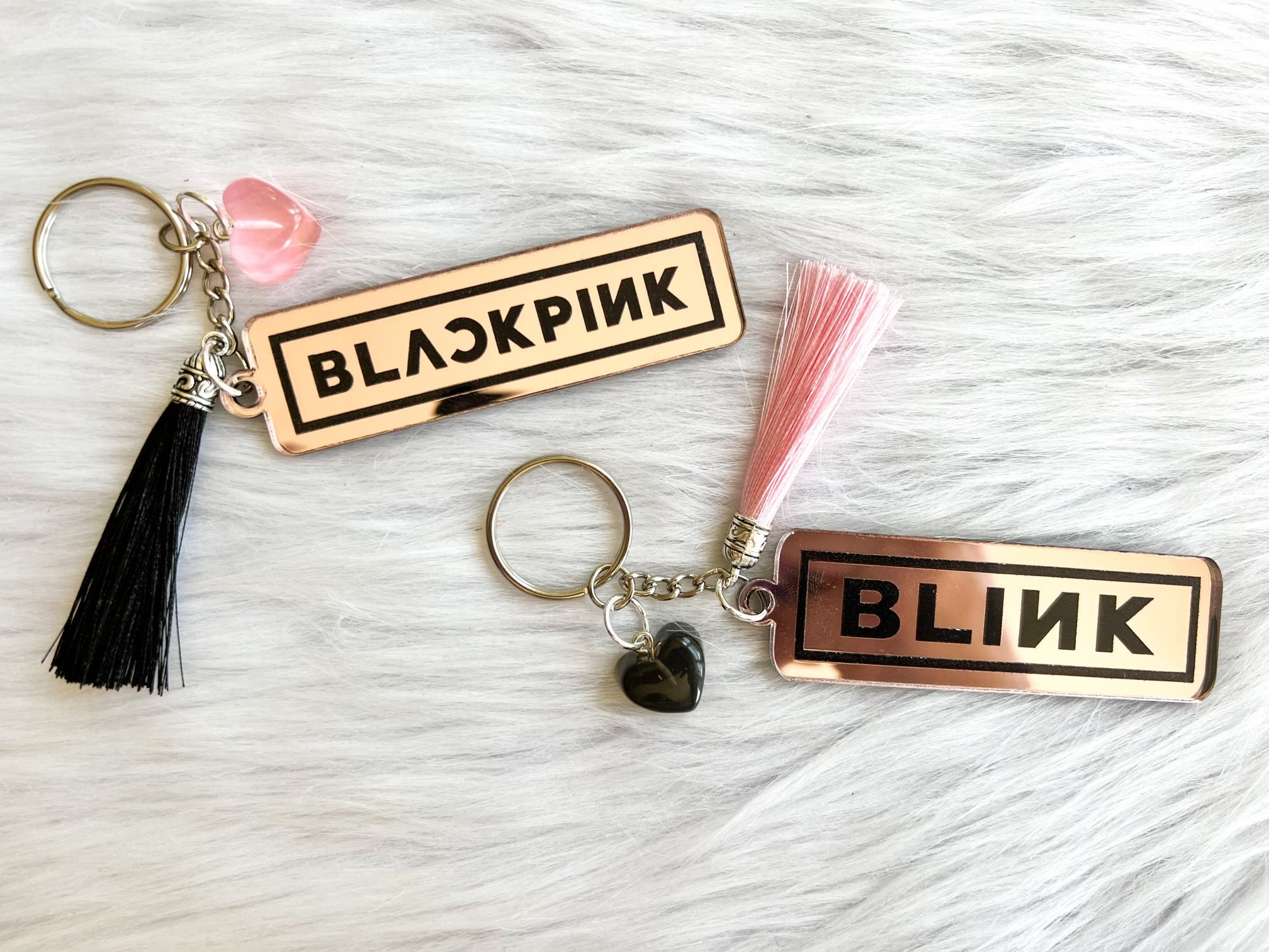 BLACKPINK Logo Keychain BLINK Logo Keychain BLACKPINK Etsy Hong Kong