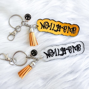 NO1LIKEME Keychain, Hongjoong Tattoo, Hongjoong Tattoo Keychain, Hongjoong Keychain, ATEEZ Keychain, Hongjoong Keychain ATEEZ, ATEEZ Merch