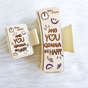 BTS Haarkralle, BTS Haarschmuck, BTS Haarspange, Bts Null Uhr, Null Uhr Bts, Kpop Haarspange, Bts Geschenke, Bts Merch, Bts Armee, Kpop