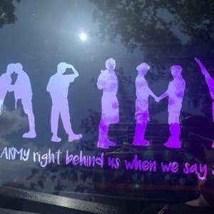 Bts car deals decal