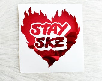 Naklejka winylowa Stray Kids STAY SKZ Flame Heart