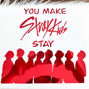 Stray Kids Decal, Stray Kids Car Decal, Stray Kids Merch, You Make Stray Kids Stay, Stray Kids Car Accessories, Kpop Decal, Kpop Merch