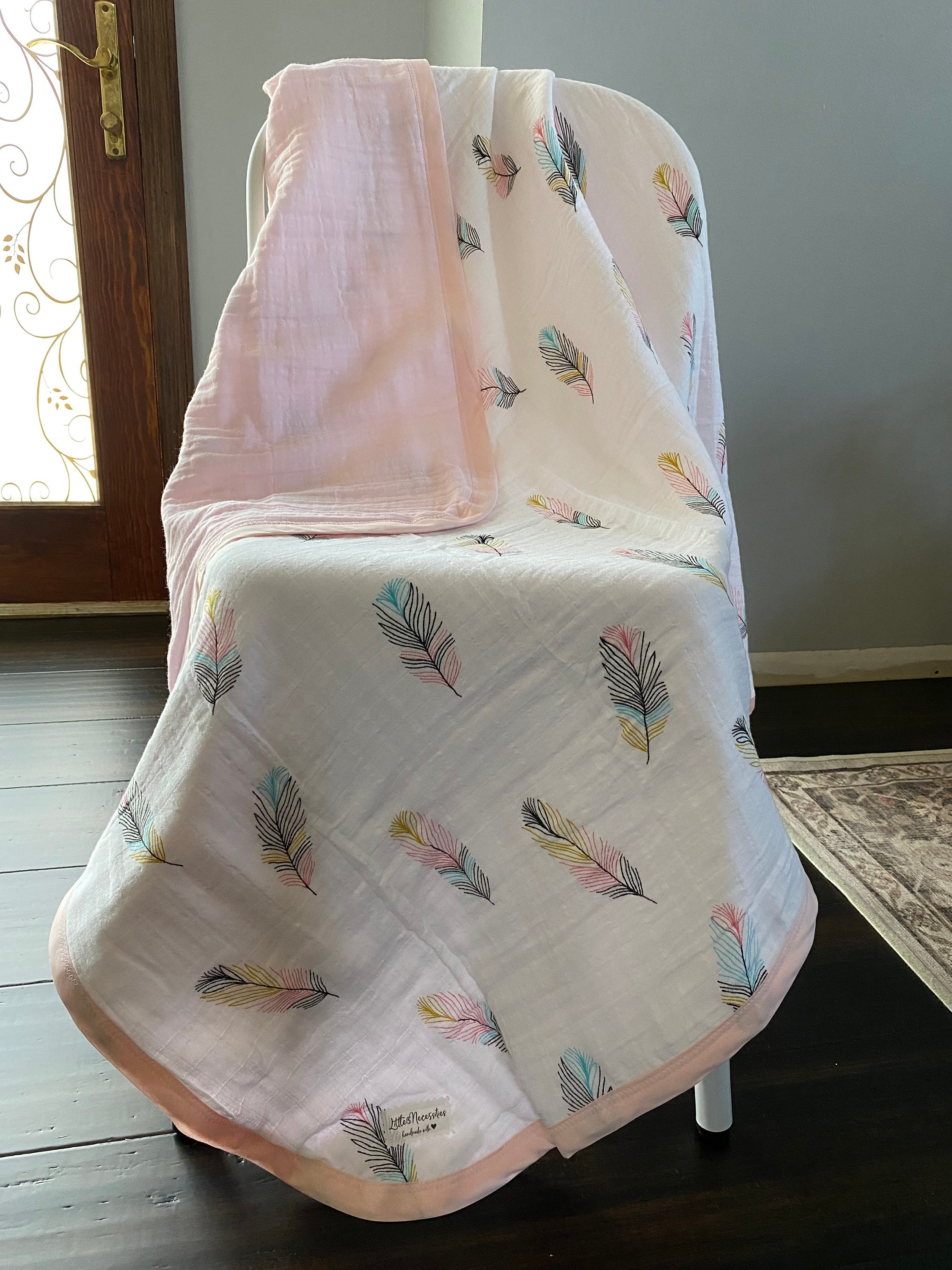 6 Layer Double Gauze Baby Blanket Quilted Gauze Muslin Baby Etsy