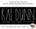 Rae Dunn Font, Rae Dunn SVG, Rae Dunn, Rae Dunn Inspired, Farmhouse Font, Rae Dunn Font Cricut, Cricut Font, Font SVG, Rae Dunn Cricut 