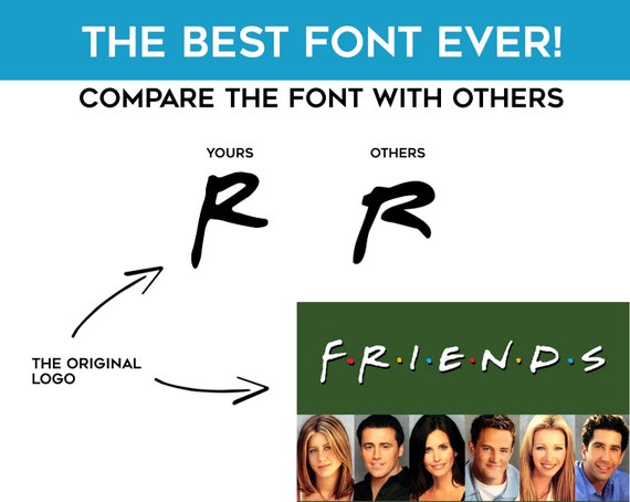 Free Free Friends Alphabet Svg 522 SVG PNG EPS DXF File