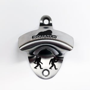 Bigfoot Wall Mounted Bottle Opener, BEERFOOT - Gift for Sasquatch Lovers, Yeti, Beer Opener