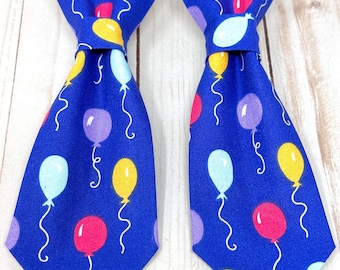Cravate d'anniversaire pour chien, cravate Barkday pour chien, cravate d'anniversaire chat, cadeau chiot amateur de chiens, cravate collier de chien, cravate Gotchaday, noeud papillon