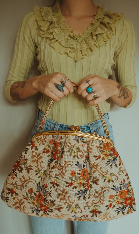 Lime Green Ruffle Top, Vintage Lace Blouse, Vintag