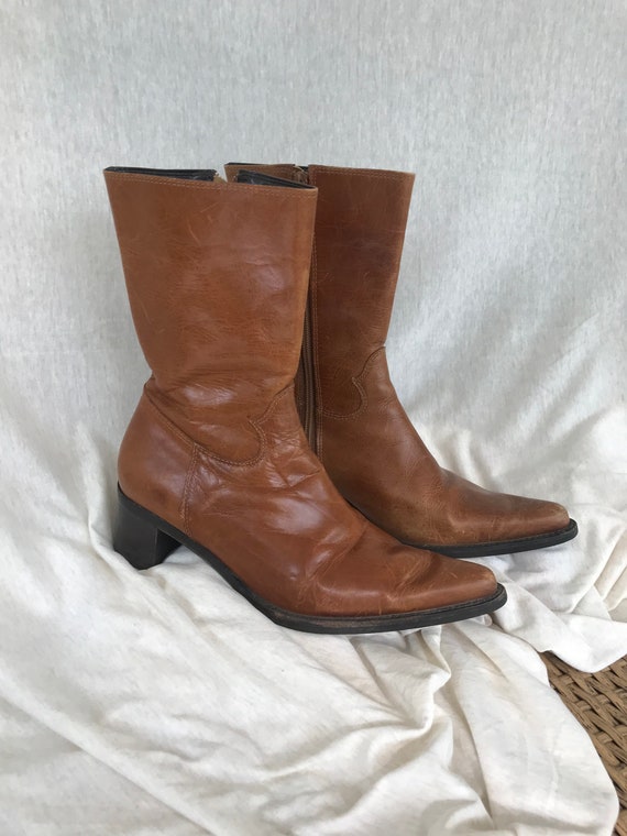 etsy boots vintage