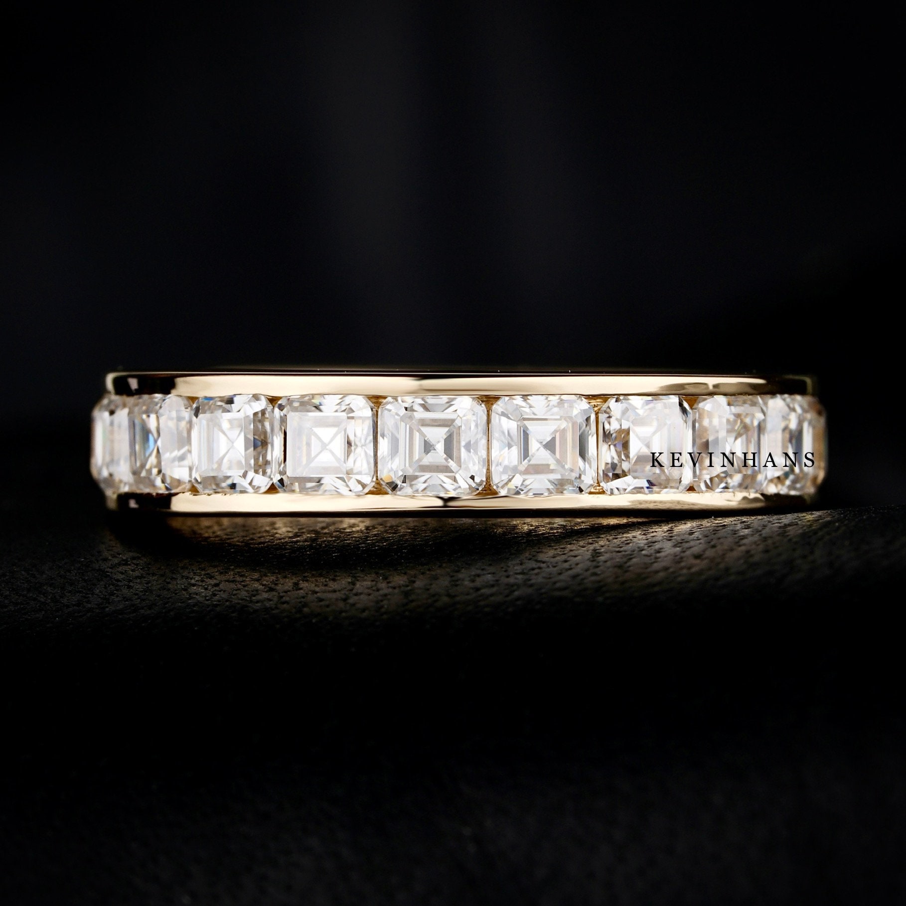 Anello solitario Eternity, Diamanti creati in laboratorio 0,5 ct tw, Forma a cuore, Argento sterling