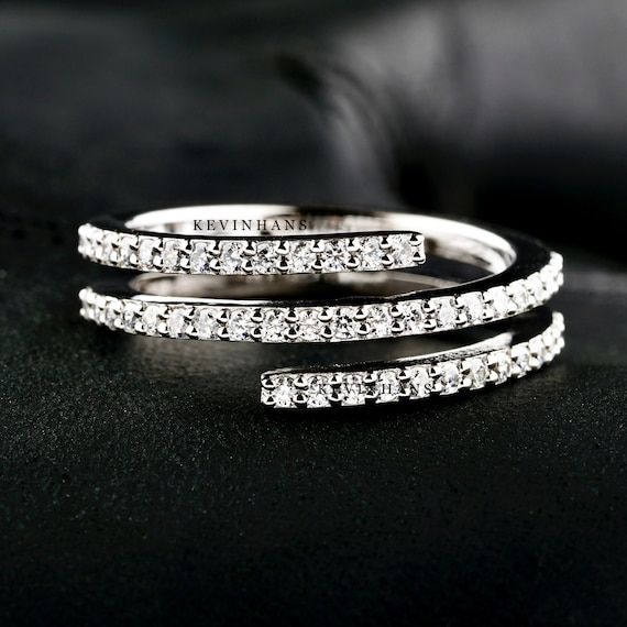 Spiral marquise hotsell row ring