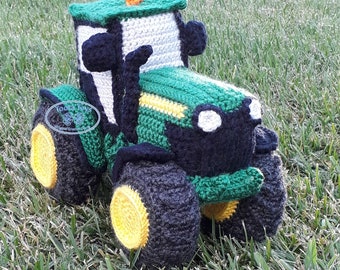 Toota's Tractor Crochet Pattern