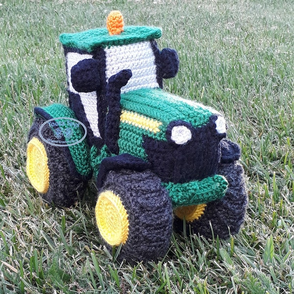 Toota's Tractor Crochet Pattern