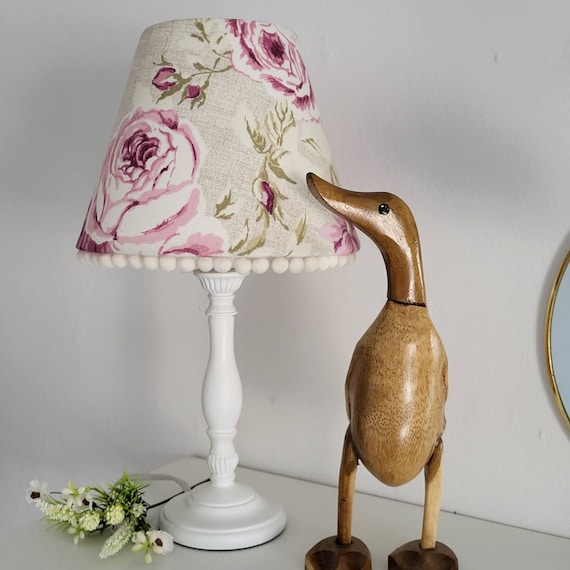 Floral Colie Lamp Shade. Handmade Lamp Shade Country style. French