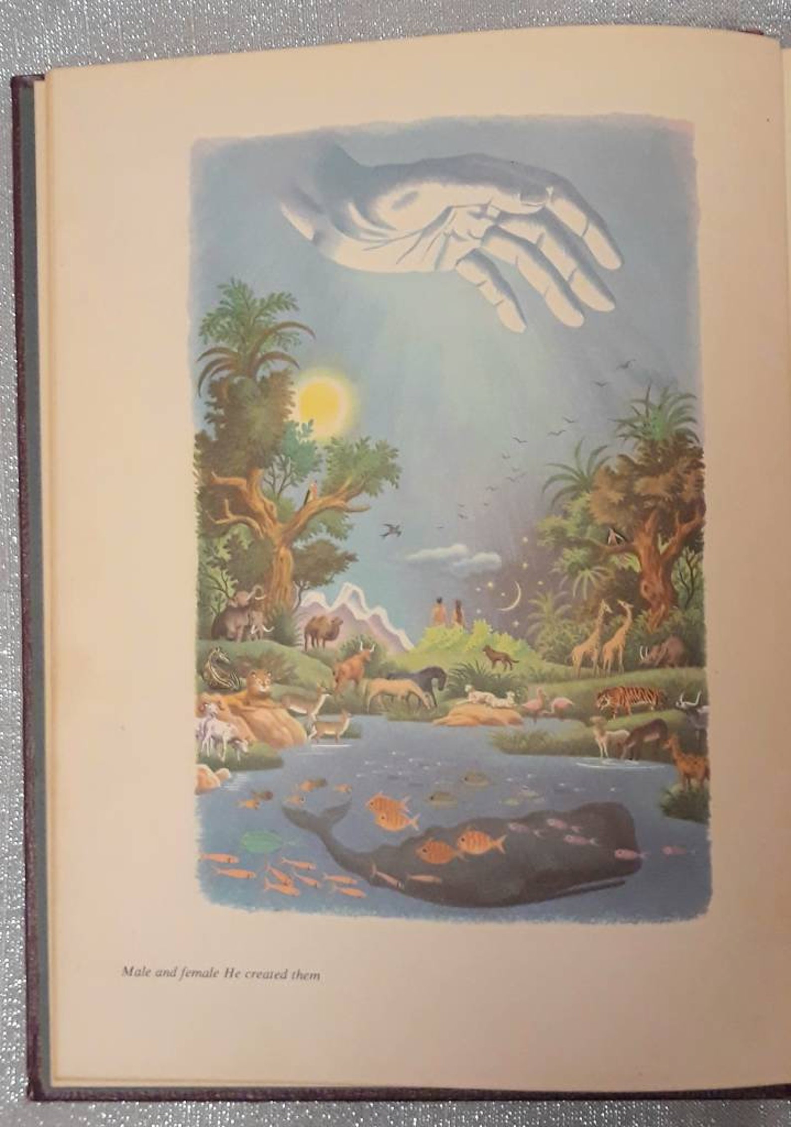 Adam & Eve Satan's Temptation in The Garden of Eden | Etsy