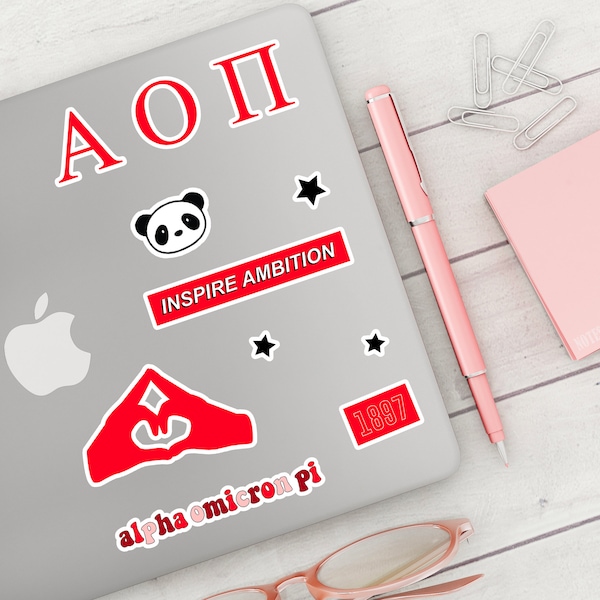 Alpha Omicron Pi Etsy