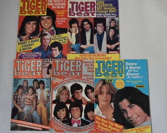 1976 Magazines Tiger Beat
