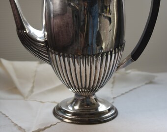 Antique Silver Coffee Pot, Birks Silver Plate,