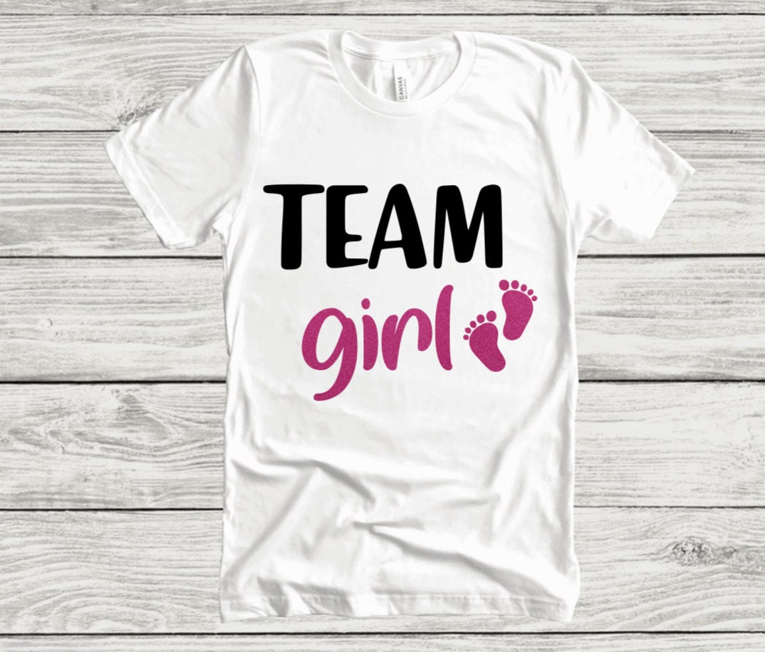 Team girl unisex shirt adult shirt team baby girl girl Etsy