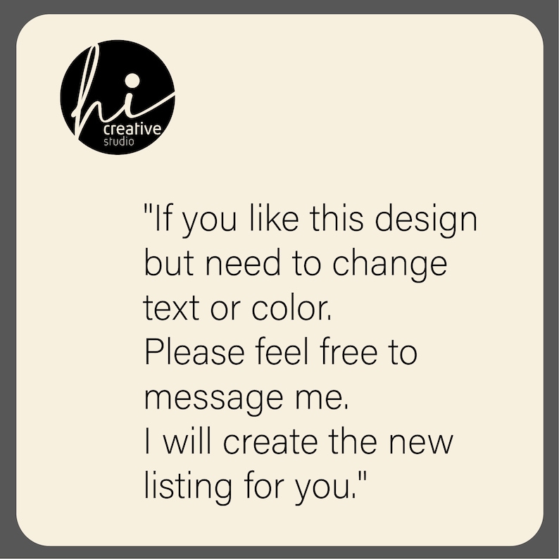 Offering customization for digital birthday designs. Customers can request changes such as text or color, and a new listing will be created upon request. This flexibility ensures every buyer can enjoy a personalized file while still receiving the instant download convenience.