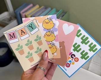 4 Pack TINY SAVINGS CHALLENGES | May Spring Mother’s Day Cinco De Mayo Themed