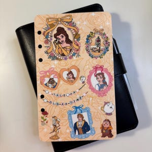 7 OPTIONS A6/ Personal Colorful Magic Princess Themed Dashboard | Budget Binder Inserts | Different Variations