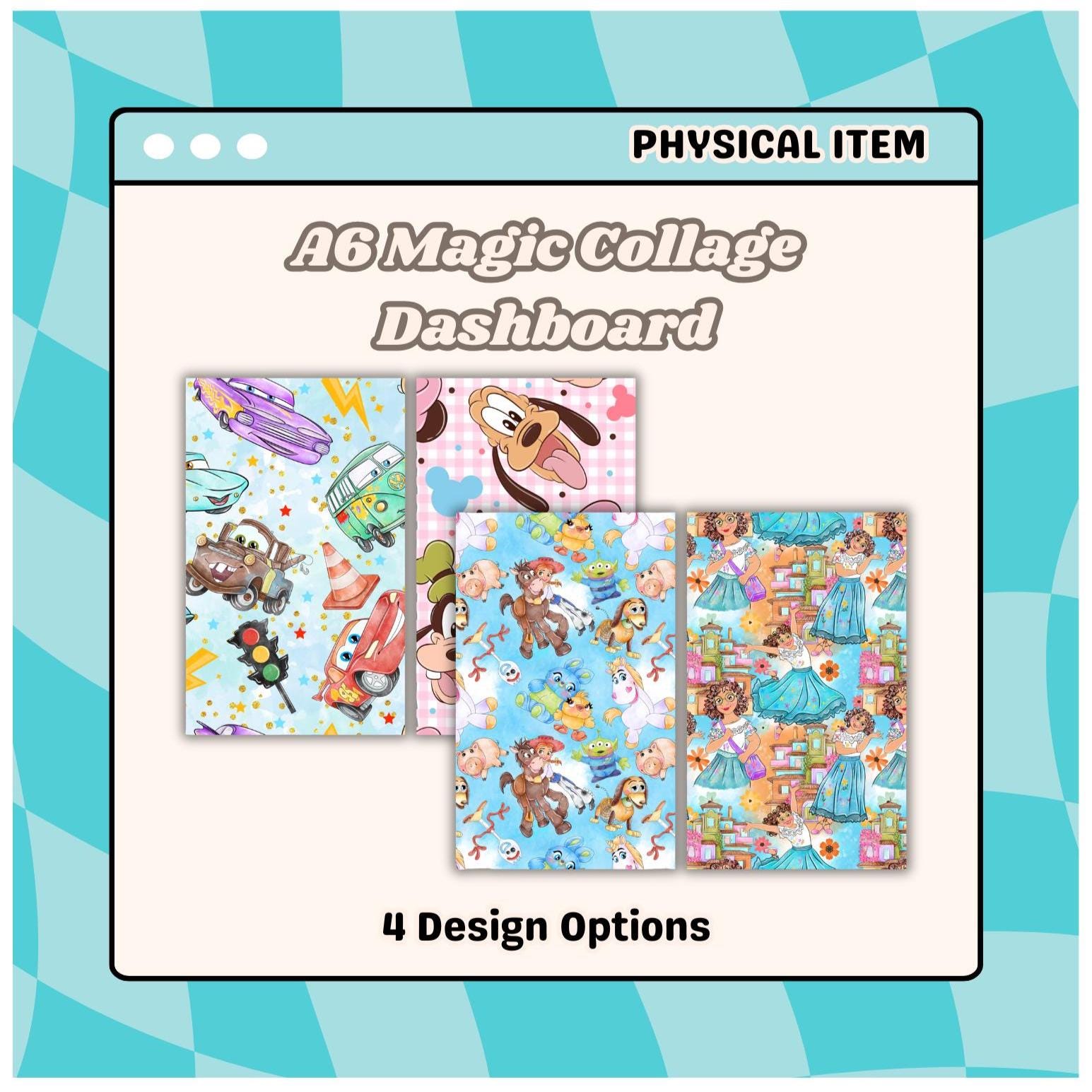 Model Magic Collage A6 Magic Collage Themed Dashboard | Magic Toy Cars | Budget Binder ...