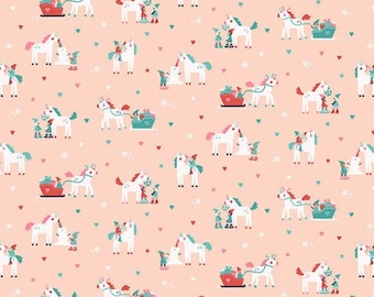 Elves Parfait - Sparkle All the Way - 1541 di Dear Stella Tessuto per trapuntatura - 100% cotone - A 1/2 YARD