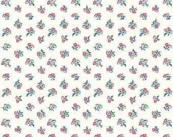 Liberty of London Cotton Fabric Tea for Two Heart Bouquets
