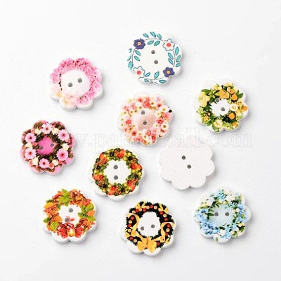 RARO! Set di 10 bottoni francesi firmati Armand Bargas Nouveau Lady con