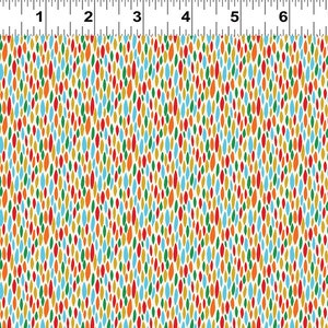 Beetlemania in Orange by Clothworks Quilting Fabric - 100% cotton -  1/2 YD CUTS