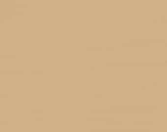 Tela de franela color beige claro liso - 100% algodón - POR MEDIA YARDA - beige, cálido