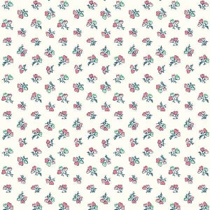 21" - Heart Bouquet Tea for Two by Liberty of London Quilting Fabric - 100% cotton