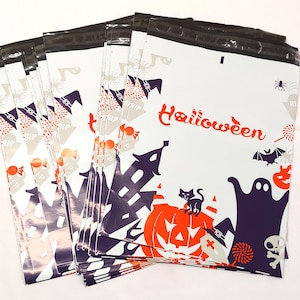 10 &quot;x 13&quot; Halloween Poly Mailer - 10er Pack - Geschenkbeutel, Mailing, Versandzubehör, selbstklebende Beutel