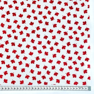 Oh Kanada! Ahornblatt Quilt Stoff - 100 % Baumwolle - 1/2 HOF