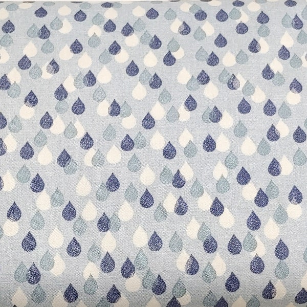 Birdsong Raindrops von Dashwood Studios Quilting Stoff - 100% Baumwolle - 1/2 YD CUT