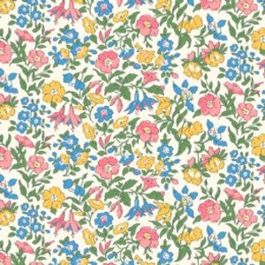 Flower Show by Liberty of London Quilting Fabric - 100% cotton -  1/2 YD CUTS