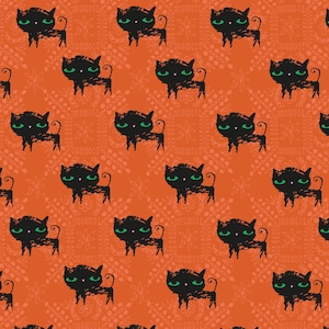 Trick or Treat 2187 by Dashwood Studios Halloween Quilting Fabric - 100% cotton -  1/2 YD CUTS