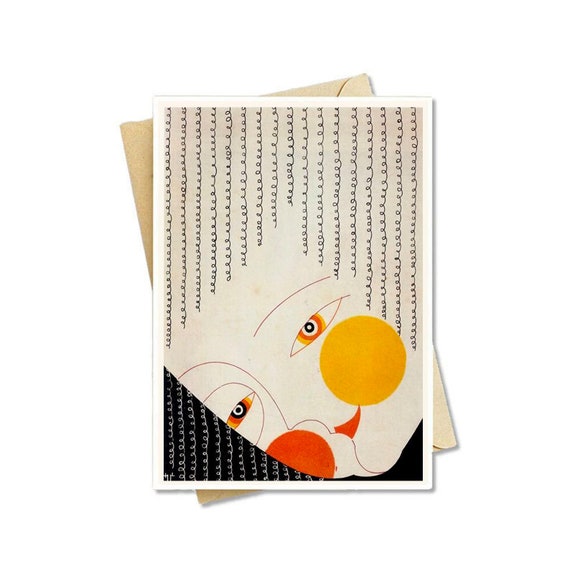 VINTAGE Japanese NOTE CARDS Handmade Cards W/ Envelopes Etsy